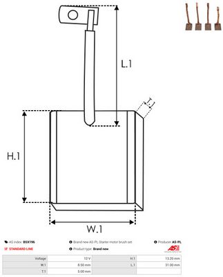 PERIE ELECTROMOTOR AS-PL BSX196 1