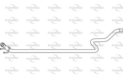 Rura wydechowa FENNO P4667