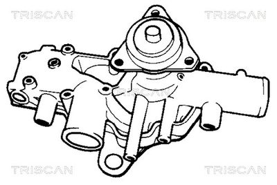 POMPă DE APă RăCIRE MOTOR TRISCAN 860010813 1