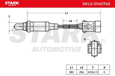 ламбда-сонда STARK SKLS-0140745