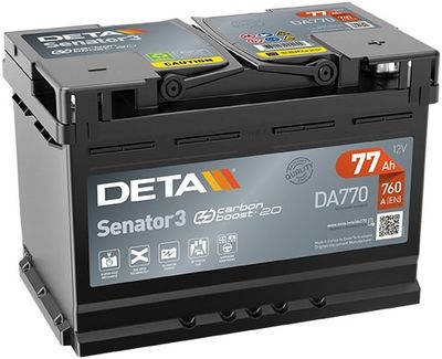 Batteri DETA DA770 för FIAT, BMW, VW, JEEP, …