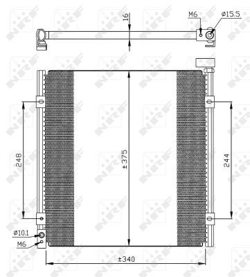 Condenser, air conditioning 35264