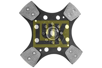 Koppelingsplaat/plaat keramiek (280mm aantal peddels: 4)