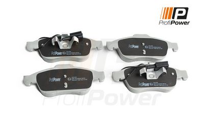 Komplet kočnih obloga, disk kočnica ProfiPower 1B1290