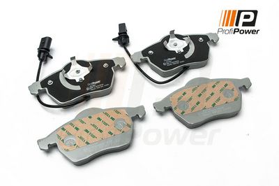 stabdžių trinkelių rinkinys, diskinis stabdys 1B1084 ProfiPower