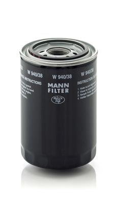 MANN-FILTER Filter, hydrauliek (W 940/38)