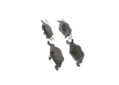 Remblokken set Voor (met een dempingskussen), past: OPEL ASTRA G, ASTRA G CLASSIC 1.2-2.0D 02.98-12.09