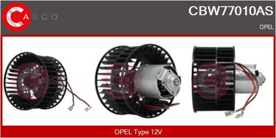CASCO CBW77010AS Вентилятор салона  для OPEL TIGRA (Опель Тигра)