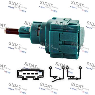 SIDAT 5.140101 Выключатель стоп-сигнала  для AUDI A2 (Ауди А2)
