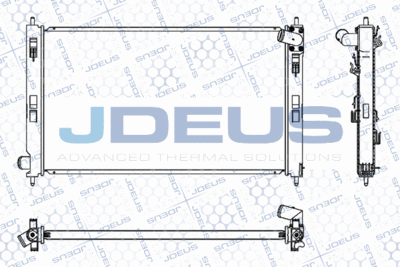 JDEUS M-0180430 Крышка радиатора  для PEUGEOT 4007 (Пежо 4007)