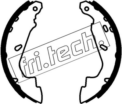 Zestaw szczęk hamulcowych FRI.TECH. 1253.790
