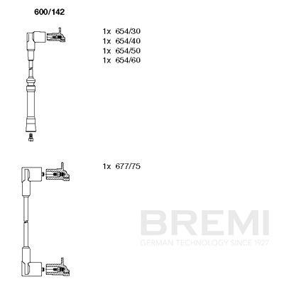 SET CABLAJ APRINDER BREMI 600142
