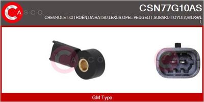 Senzor klepání CASCO CSN77G10AS