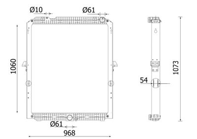 Radiateur - CR2219000S - MAHLE