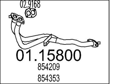 RACORD EVACUARE MTS 0115800