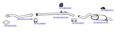 Изпускателна система OPTIMAL OP-EXSRN219