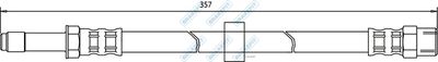 APEC Brake Hose BHO4159