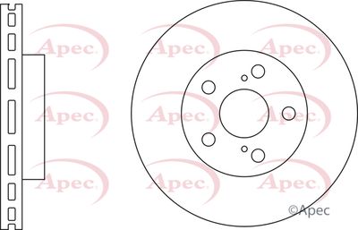 Brake Disc APEC DSK2837