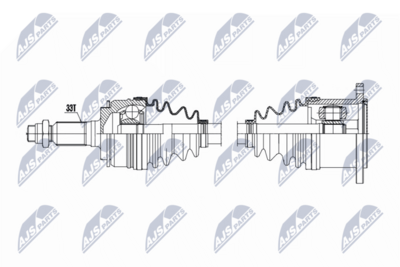 полуоска NTY NPW-CH-160