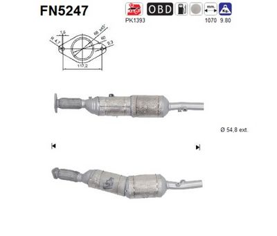 Filtre à particules (FAP) AS