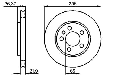 Brake Disc 0 986 478 482