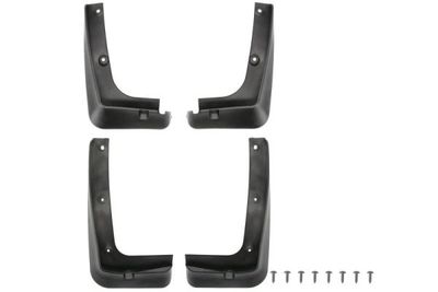 Spatlap Achter/Voor Links/Rechts (set 4 stuks.) past: HYUNDAI SANTA FE III DM 09.12-08.18