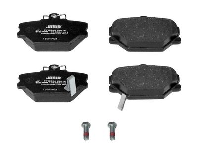 BREMSBELAGSATZ SCHEIBENBREMSE