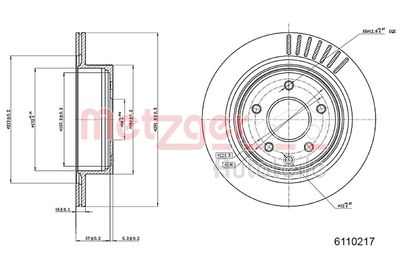 Brake Disc 6110217