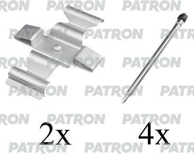 Комплектующие, колодки дискового тормоза PATRON PSRK1095 для MERCEDES-BENZ S-CLASS