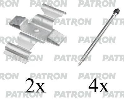 Комплектующие, колодки дискового тормоза PATRON PSRK1095 для MERCEDES-BENZ M-CLASS