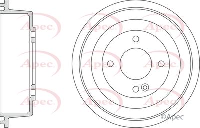 Brake Drum APEC DRM9210