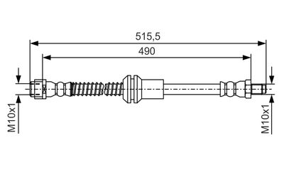 BOSCH Bremsschlauch