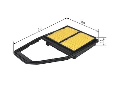 BOSCH Luftfilter