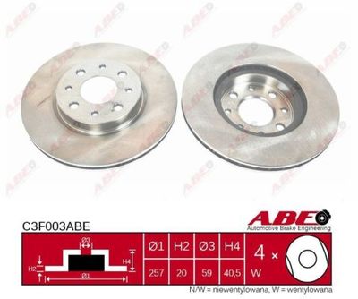 Brake Disc C3F003ABE