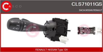 Spínač řízení CASCO CLS71011GS