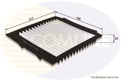 Filter, interior air COMLINE EKF152