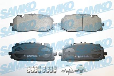 Sada brzdových destiček, kotoučová brzda SAMKO 5SP2102K
