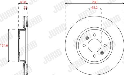 DISC FRANA JURID 563316JC 1