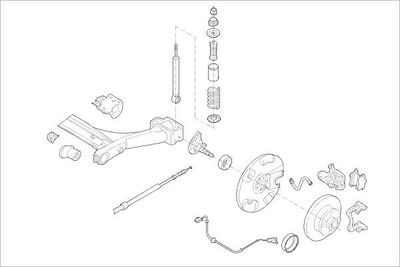 SUSPENSIE ROATA DELPHI OEVW000011199R