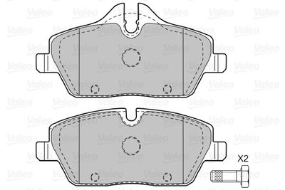 Brake Pad Set, disc brake 598699