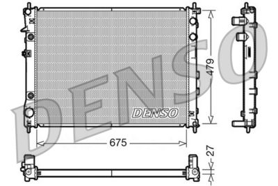 DENSO DRM36012 Крышка радиатора  для SUBARU TRIBECA (Субару Трибека)