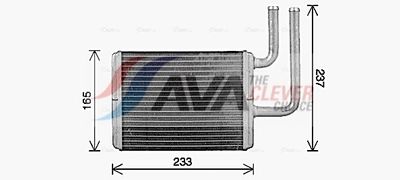 SCHIMBăTOR DE CăLDURă îNCăLZIRE HABITACLU