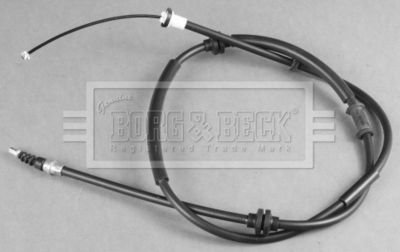 Тросик, cтояночный тормоз BORG & BECK BKB3793 для FIAT TIPO
