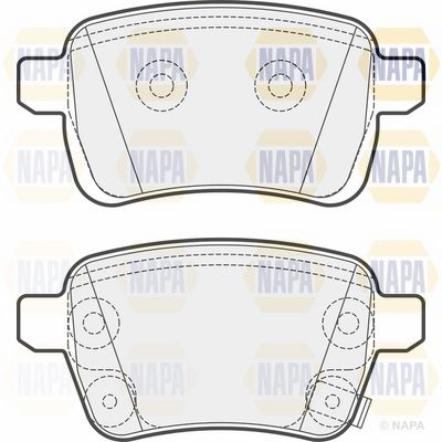 Brake Pad Set NAPA NBP1515