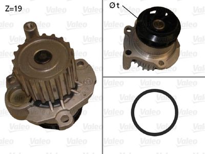 Water Pump, engine cooling 506874