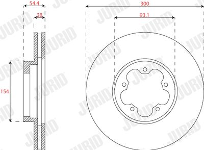 Brake Disc 563306J