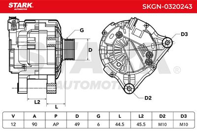 генератор STARK SKGN-0320243