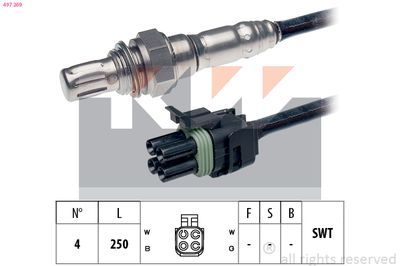 Sonda lambda KW 497 269