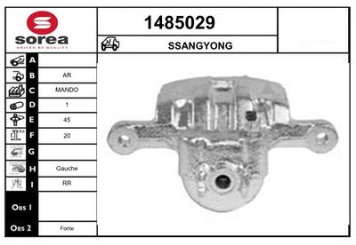 BREMSSATTEL SNRA 1485029