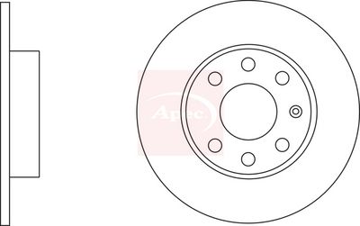 APEC Brake Disc DSK2798